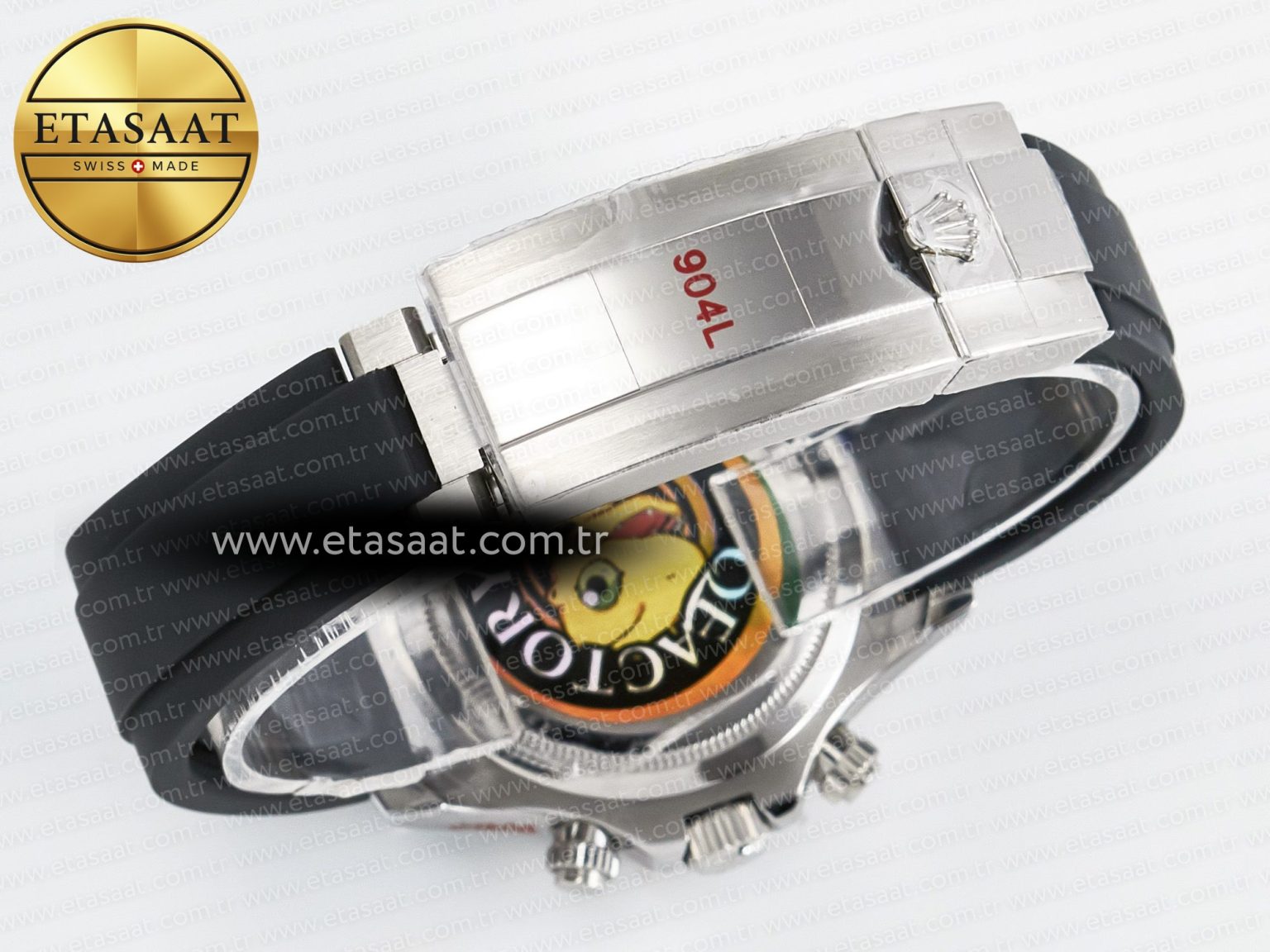 Daytona 126519 QF 1:1 Best Edition Black/Gray Dial Diamonds on Oysterflex Strap QF4131 V10 (48 Hours Power Reserve) - Görsel 17