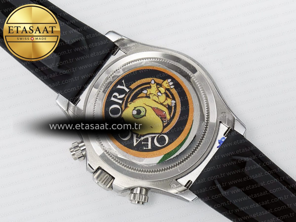 Daytona 126519 QF 1:1 Best Edition Black/Gray Dial Diamonds on Oysterflex Strap QF4131 V10 (48 Hours Power Reserve) - Görsel 18