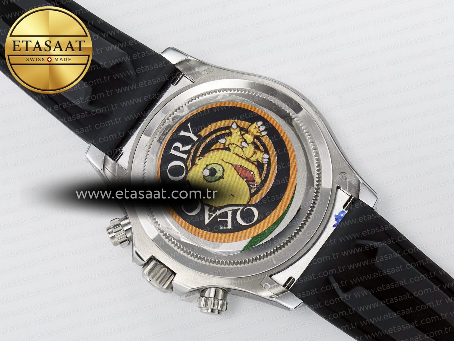 Daytona 126519 QF 1:1 Best Edition Black/Gray Dial Diamonds on Oysterflex Strap QF4131 V10 (48 Hours Power Reserve) - Görsel 18