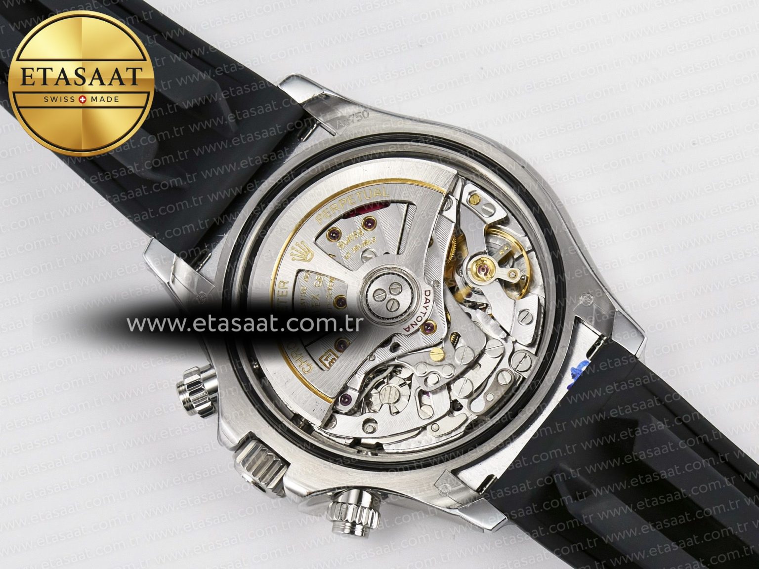 Daytona 126519 QF 1:1 Best Edition Black/Gray Dial Diamonds on Oysterflex Strap QF4131 V10 (48 Hours Power Reserve) - Görsel 20