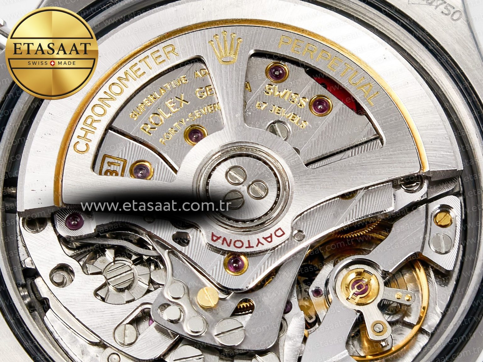 Daytona 126519 QF 1:1 Best Edition Black/Gray Dial Diamonds on Oysterflex Strap QF4131 V10 (48 Hours Power Reserve) - Görsel 21