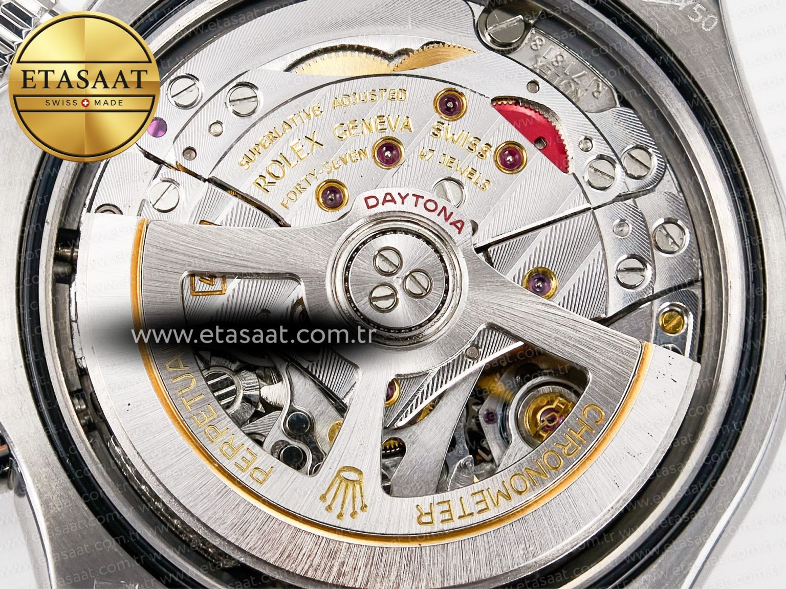 Daytona 126519 QF 1:1 Best Edition Black/Gray Dial Diamonds on Oysterflex Strap QF4131 V10 (48 Hours Power Reserve) - Görsel 22