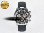 Daytona 126519 QF 1:1 Best Edition Black/Gray Dial Diamonds on Oysterflex Strap QF4131 V10 (48 Hours Power Reserve) - Görsel 3