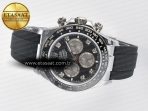 Daytona 126519 QF 1:1 Best Edition Black/Gray Dial Diamonds on Oysterflex Strap QF4131 V10 (48 Hours Power Reserve) - Görsel 9