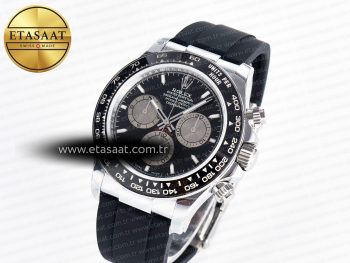 Daytona 126519 QF 1:1 Best Edition Black/Silver Dial on Oysterflex Strap SH4131 V6（Gain Weight）