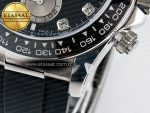 Daytona 126519 QF 1:1 Best Edition Black/Silver Diamonds Dial on Oysterflex Strap SH4131 V5 (48 Hours Power Reserve) - Görsel 14