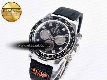 Rolex Daytona 126519  Black/Silver Diamonds SH4131