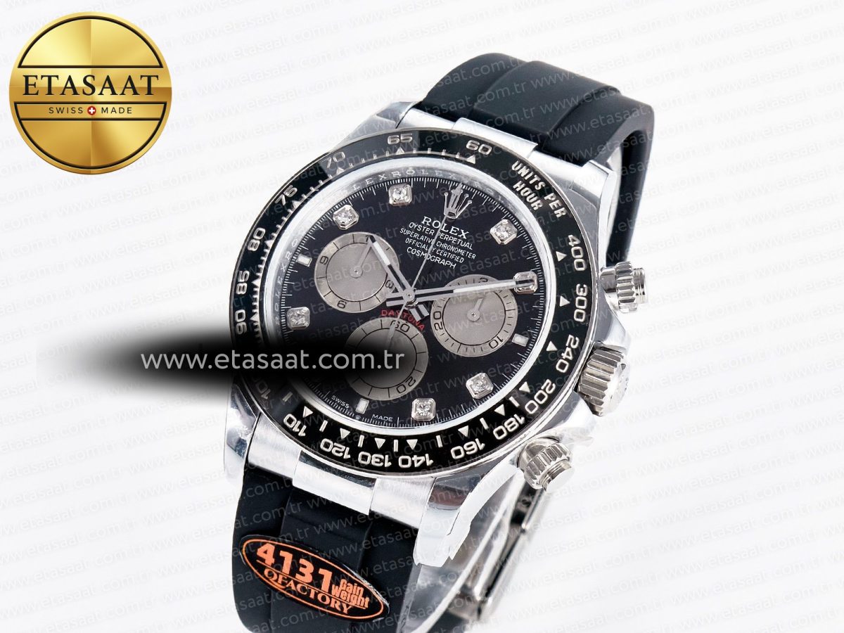 Rolex Daytona 126519  Black/Silver Diamonds SH4131 - Görsel 2