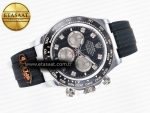Rolex Daytona 126519  Black/Silver Diamonds SH4131 - Görsel 8