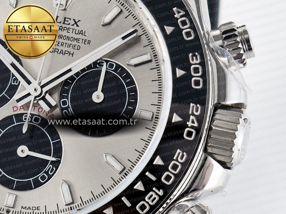 Daytona 126519 QF 1:1 Best Edition Gray/Black Dial on Oysterflex Strap SH4131 V5 (48 Hours Power Reserve) - Görsel 11