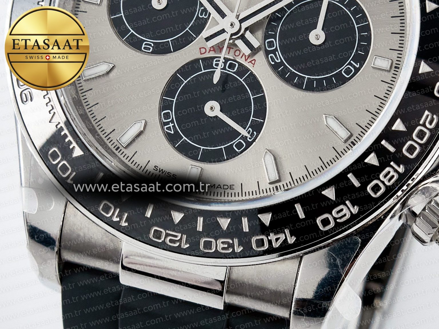 Daytona 126519 QF 1:1 Best Edition Gray/Black Dial on Oysterflex Strap SH4131 V5 (48 Hours Power Reserve) - Görsel 12