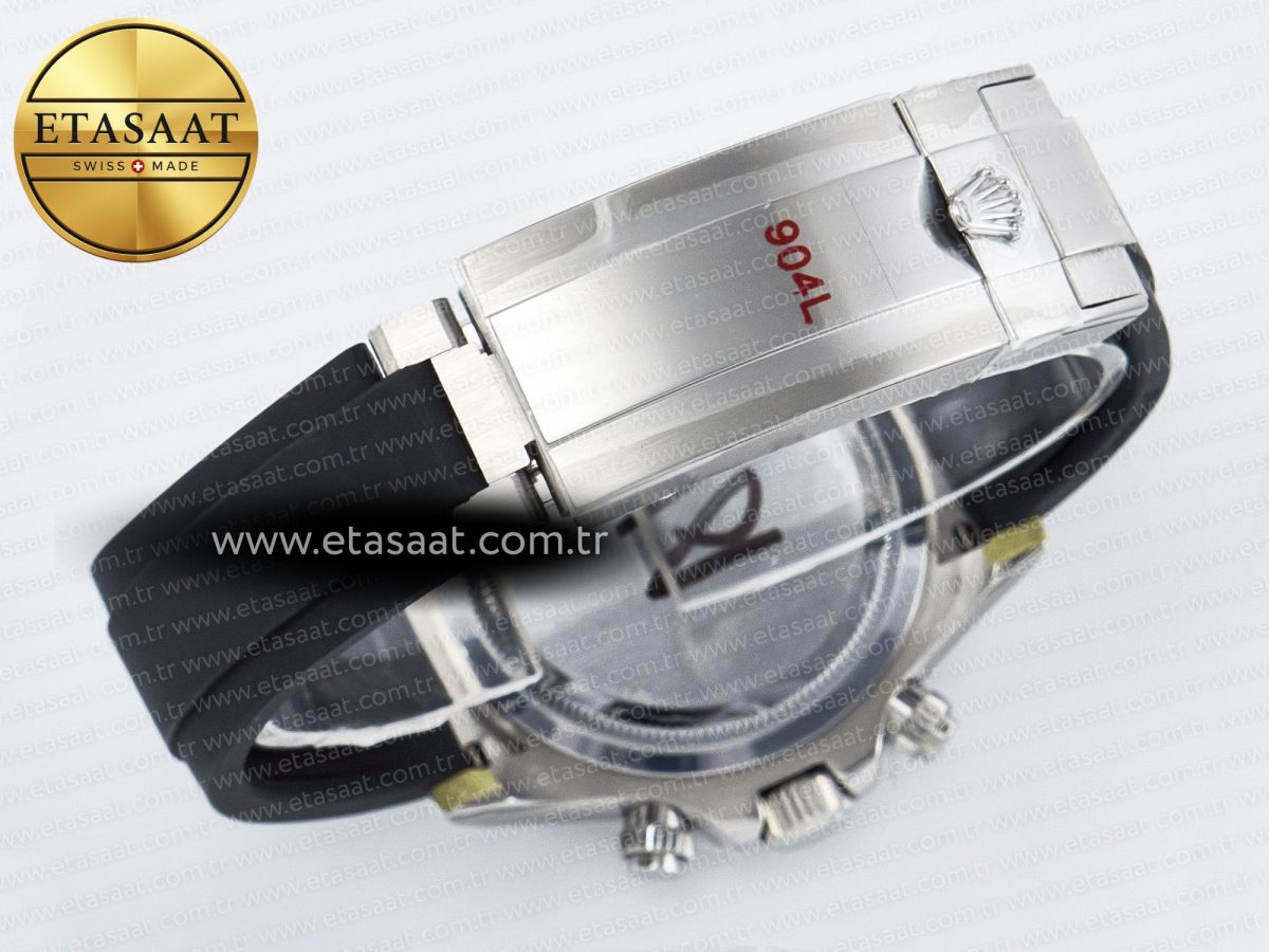 Daytona 126519 QF 1:1 Best Edition Gray/Black Dial on Oysterflex Strap SH4131 V5 (48 Hours Power Reserve) - Görsel 17