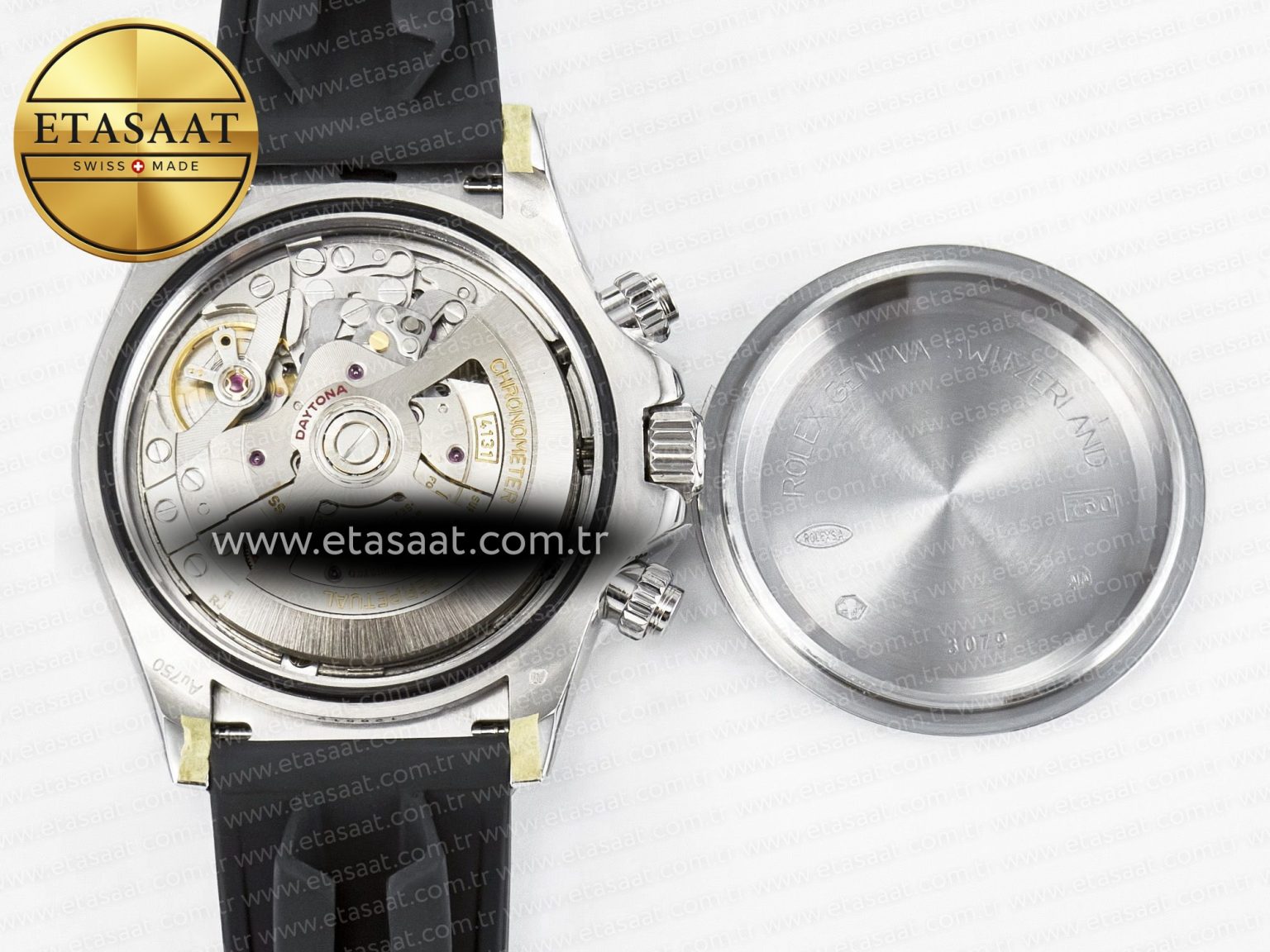 Daytona 126519 QF 1:1 Best Edition Gray/Black Dial on Oysterflex Strap SH4131 V5 (48 Hours Power Reserve) - Görsel 19