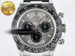 Daytona 126519 QF 1:1 Best Edition Gray/Black Dial on Oysterflex Strap SH4131 V5 (48 Hours Power Reserve) - Görsel 4