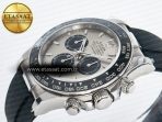 Daytona 126519 QF 1:1 Best Edition Gray/Black Dial on Oysterflex Strap SH4131 V5 (48 Hours Power Reserve) - Görsel 6