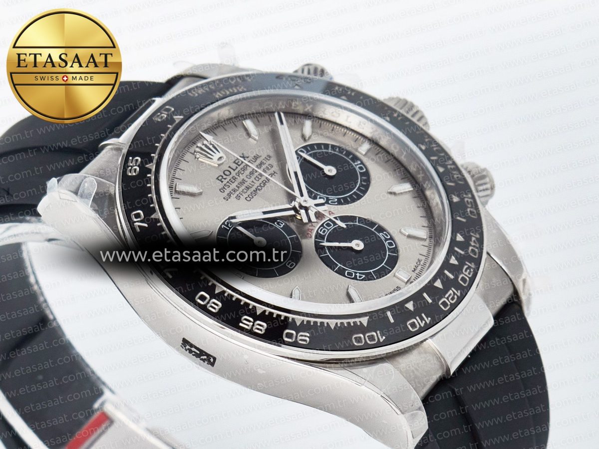Daytona 126519 QF 1:1 Best Edition Gray/Black Dial on Oysterflex Strap SH4131 V5 (48 Hours Power Reserve) - Görsel 7