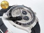 Daytona 126519 QF 1:1 Best Edition Gray/Black Dial on Oysterflex Strap SH4131 V5 (48 Hours Power Reserve) - Görsel 7