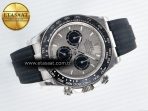 Daytona 126519 QF 1:1 Best Edition Gray/Black Dial on Oysterflex Strap SH4131 V5 (48 Hours Power Reserve) - Görsel 8