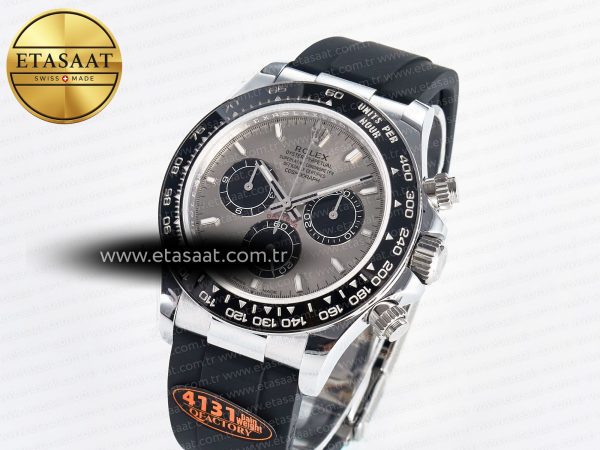 Daytona 126519 QF 1:1 Best Edition Gray/Black Dial on Oysterflex Strap SH4131 V6（Gain Weight）