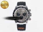 Daytona 126519 QF 1:1 Best Edition Gray/Black Dial on Oysterflex Strap SH4131 V6（Gain Weight） - Görsel 3
