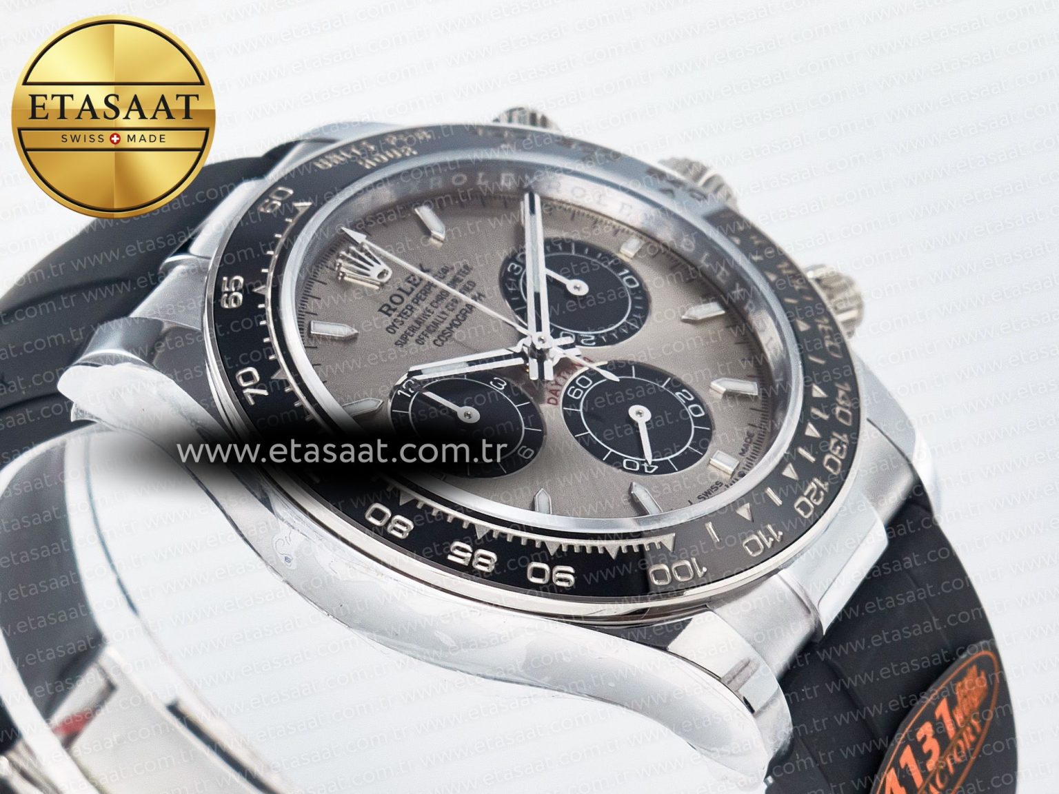 Daytona 126519 QF 1:1 Best Edition Gray/Black Dial on Oysterflex Strap SH4131 V6（Gain Weight） - Görsel 7