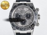 Daytona 126519 SS VSF 1:1 Best Edition 904L Steel Gray Dial on Oysterflex Strap SH4131 - Görsel 4