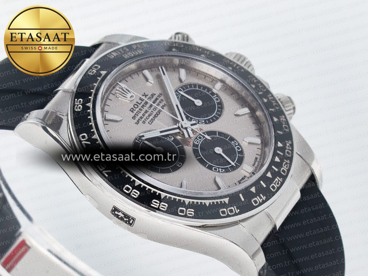 Daytona 126519 SS VSF 1:1 Best Edition 904L Steel Gray Dial on Oysterflex Strap SH4131 - Görsel 7