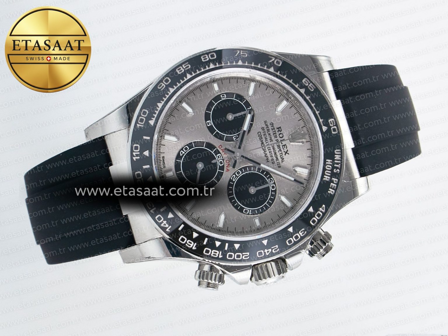 Daytona 126519 SS VSF 1:1 Best Edition 904L Steel Gray Dial on Oysterflex Strap SH4131 - Görsel 8