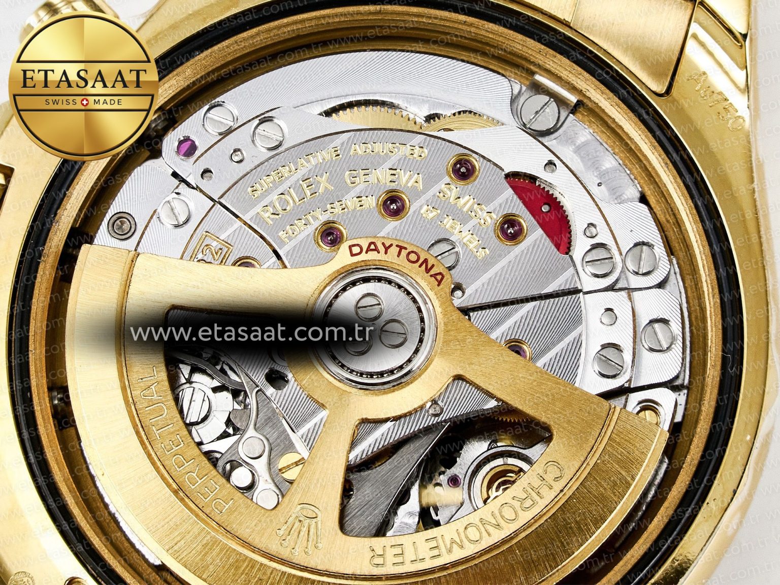 Daytona 126528 QF 1:1 Best Edition Black Dial Steel 904L on YG Bracelet V8 QF4132 - Görsel 22