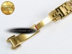 Daytona 126528 QF 1:1 Best Edition Black Dial Steel 904L on YG Bracelet V8 QF4132 - Görsel 29