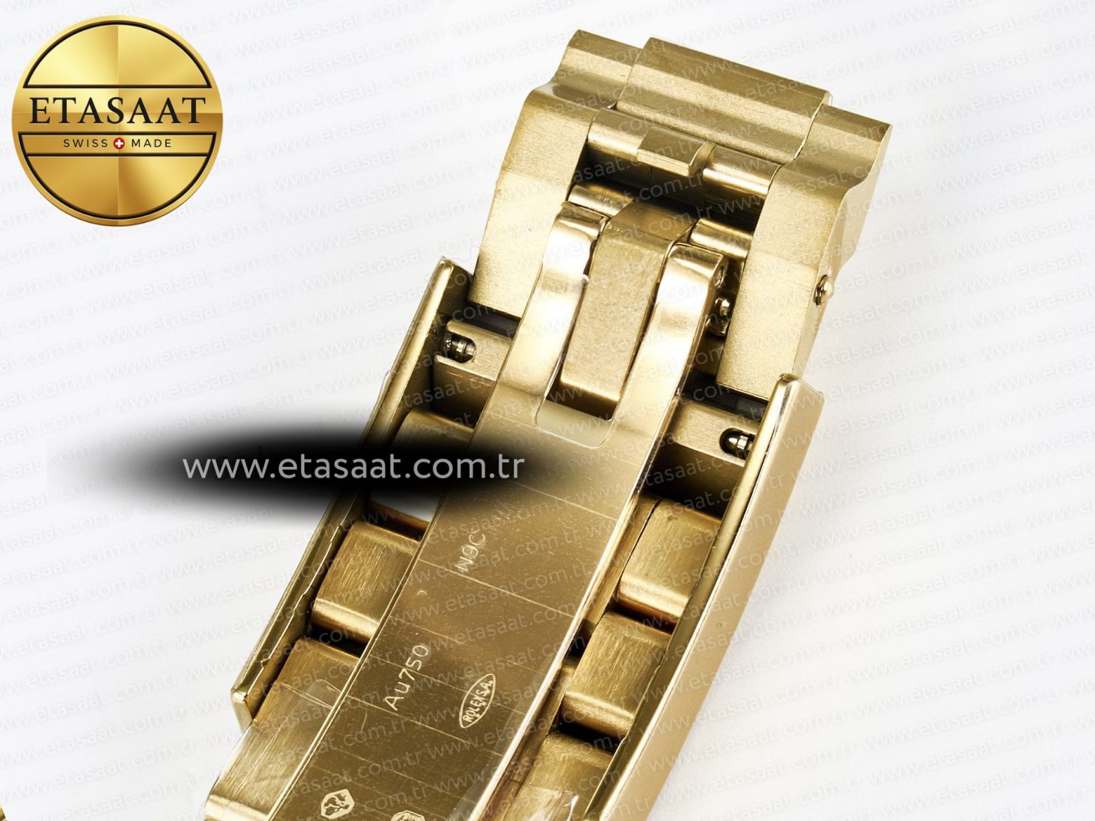 Daytona 126528 QF 1:1 Best Edition Black Dial Steel 904L on YG Bracelet V8 QF4132 - Görsel 34