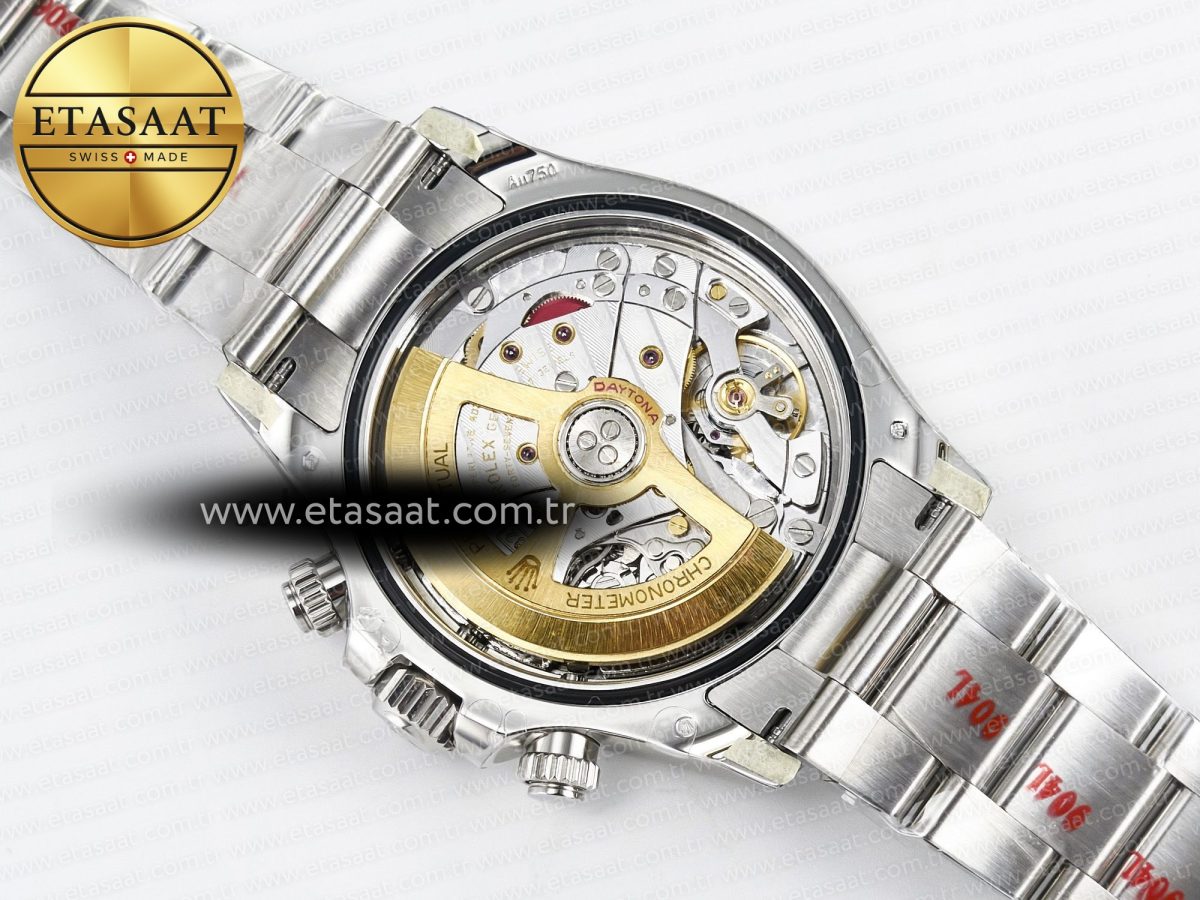 Daytona 126529 40mm Clean Le Mans SS 1:1 Best Edition Black Dial on SS Bracelet SH4132 (24Hour Subdial) - Görsel 20