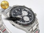 Daytona 126529 40mm Clean Le Mans SS 1:1 Best Edition Black Dial on SS Bracelet SH4132 (24Hour Subdial) - Görsel 7