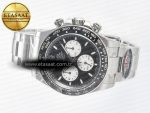 Daytona 126529 40mm Clean Le Mans SS 1:1 Best Edition Black Dial on SS Bracelet SH4132 (24Hour Subdial) - Görsel 9