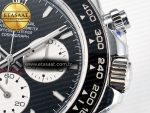 Daytona 126529 QF 1:1 Best Edition Black Dial Steel 904L on SS Bracelet V8 QF4132 - Görsel 11