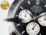 Daytona 126529 QF 1:1 Best Edition Black Dial Steel 904L on SS Bracelet V8 QF4132 - Görsel 13