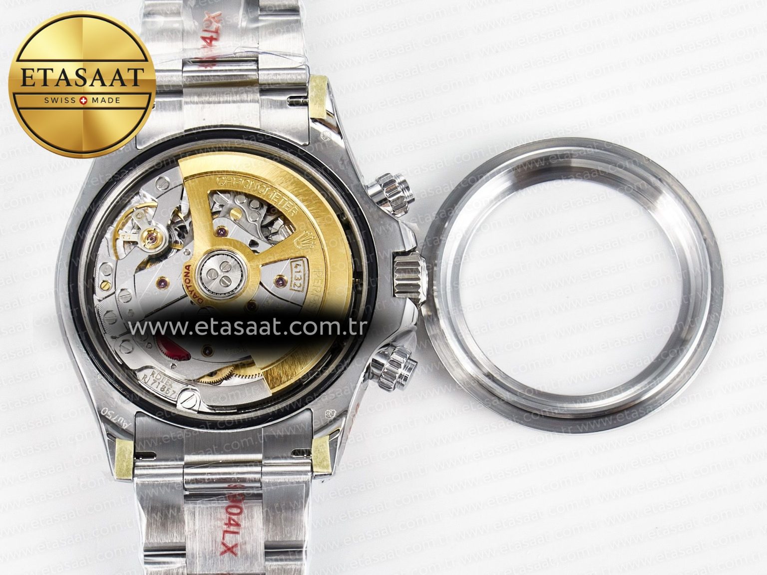 Daytona 126529 QF 1:1 Best Edition Black Dial Steel 904L on SS Bracelet V8 QF4132 - Görsel 19