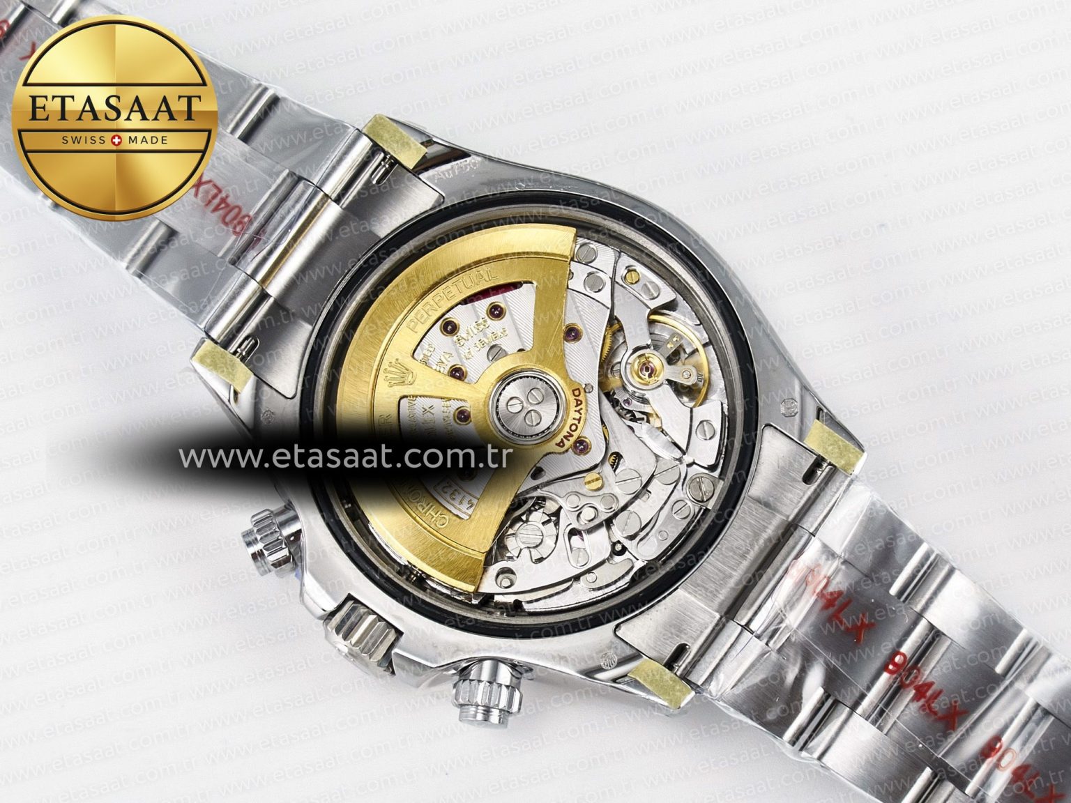 Daytona 126529 QF 1:1 Best Edition Black Dial Steel 904L on SS Bracelet V8 QF4132 - Görsel 20