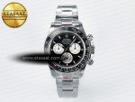 Daytona 126529 QF 1:1 Best Edition Black Dial Steel 904L on SS Bracelet V8 QF4132 - Görsel 3