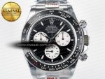 Daytona 126529 QF 1:1 Best Edition Black Dial Steel 904L on SS Bracelet V8 QF4132 - Görsel 4