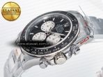 Daytona 126529 QF 1:1 Best Edition Black Dial Steel 904L on SS Bracelet V8 QF4132 - Görsel 6