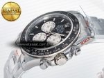 Daytona 126529 QF 1:1 Best Edition Black Dial Steel 904L on SS Bracelet V8 QF4132 - Görsel 6