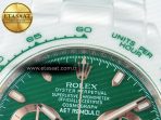 Daytona AET White Ceramic Case and Bracelet Green Dial N6F Best Edition SA4130 - Görsel 10