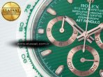 Daytona AET White Ceramic Case and Bracelet Green Dial N6F Best Edition SA4130 - Görsel 11