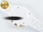 Daytona AET White Ceramic Case and Bracelet Green Dial N6F Best Edition SA4130 - Görsel 18