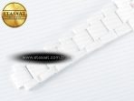 Daytona AET White Ceramic Case and Bracelet Pink Dial N6F Best Edition SA4130 - Görsel 19