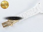 Daytona AET White Ceramic Case and Bracelet Pink Dial N6F Best Edition SA4130 - Görsel 21