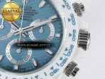 Daytona AET White Ceramic Case and Bracelet Tiffany Blue Dial N6F Best Edition SA4130 - Görsel 12