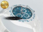 Daytona AET White Ceramic Case and Bracelet Tiffany Blue Dial N6F Best Edition SA4130 - Görsel 7