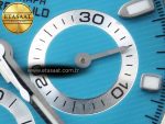Daytona AET White Ceramic Case and Bracelet Tiffany Blue Dial Noob Best Edition SA4130 - Görsel 12